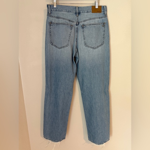 Madewell Women's Low-Slung Straight Jeans Duprey Wash 28 - Picture 5 of 15